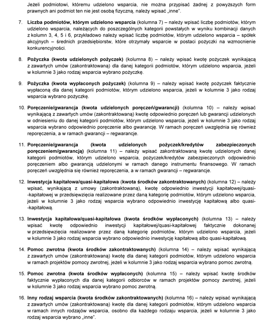 Sprawozdanie z wykorzystania środków z pomocy zwrotnej, o których mowa w art. 3b pkt 2 ustawy z dnia 6 grudnia 2006 r. o zasadach prowadzenia polityki rozwoju